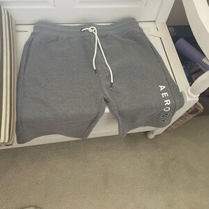 Aero gray sweat shorts